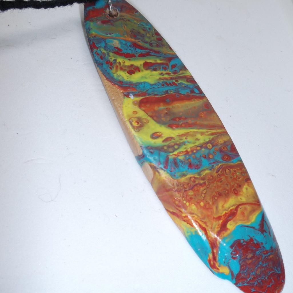 Southwest Vibes Artisan Driftwood Pendant